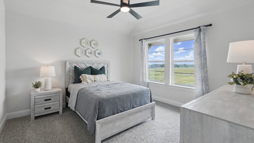 Furnished interior view inside a new home in Clearview Ranch, Royse City (Image 26). Furnished interior view inside a new home in Clearview Ranch, Royse City (Image 26).