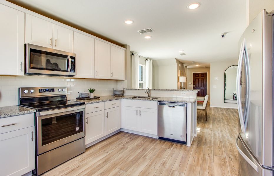 Representative furnished interior of a home built from the Coolidge by Centex in Arboretum Estates, Terrell (Image 13).