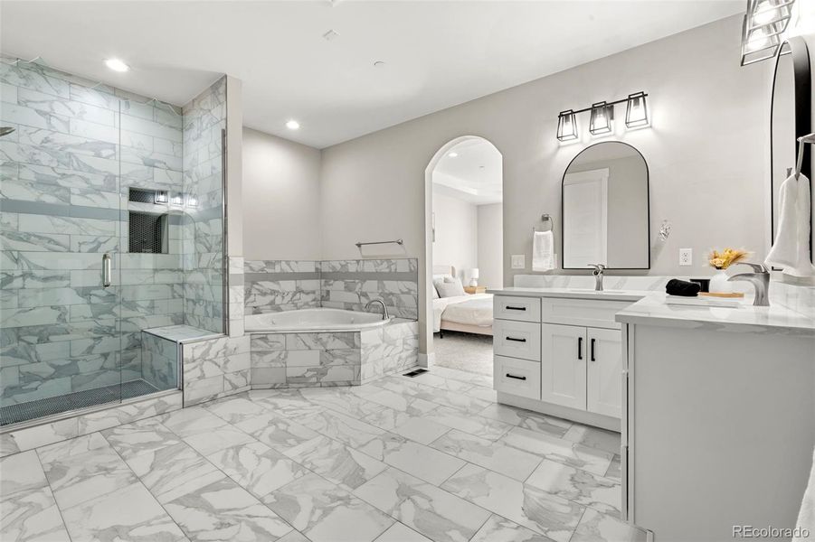 Furnished interior view inside a new home in , Hudson (Image 7).