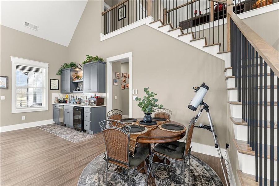 Furnished interior view inside a new home in , Dawsonville (Image 5).