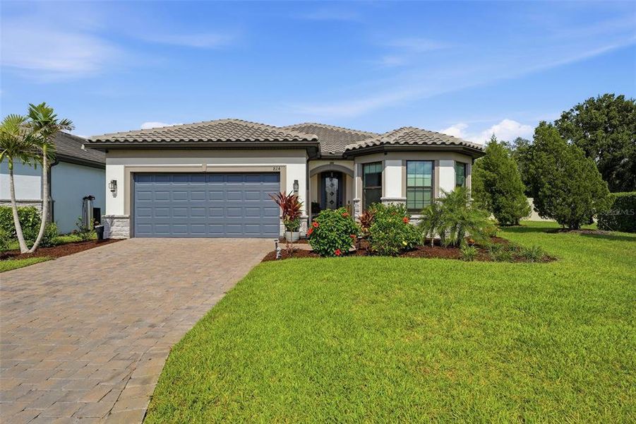 Front exterior of a new home in , Bradenton, FL, highlighting curb appeal (Image 2). Front exterior of a new home in , Bradenton, FL, highlighting curb appeal (Image 2).