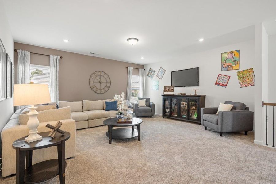 Furnished interior view inside a new home in North Haven, Rome (Image 21).