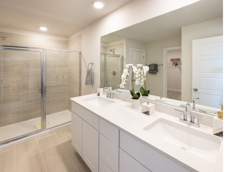 Furnished interior view inside a new home in Wexford Park, Fountain Inn (Image 9).