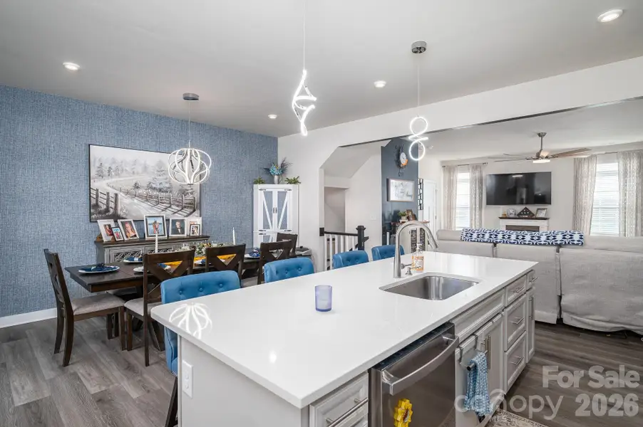 Furnished interior view inside a new home in , Gastonia (Image 5).