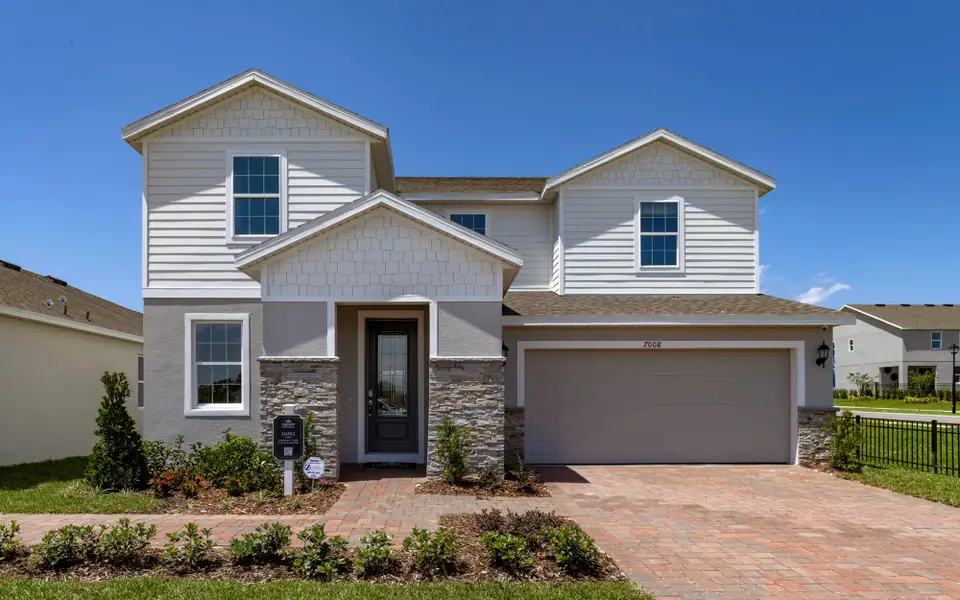 Lopez elevation 2 with optional stone