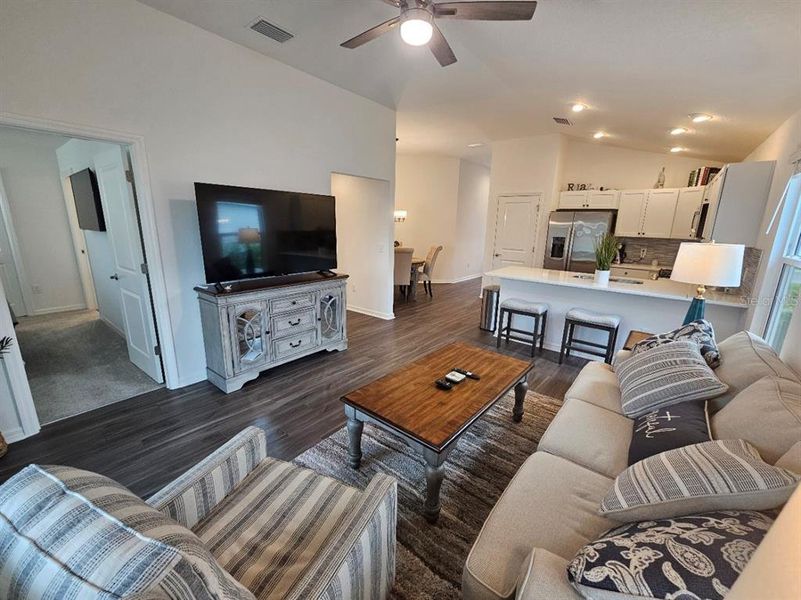 Furnished interior view inside a new home in , The Villages (Image 11).