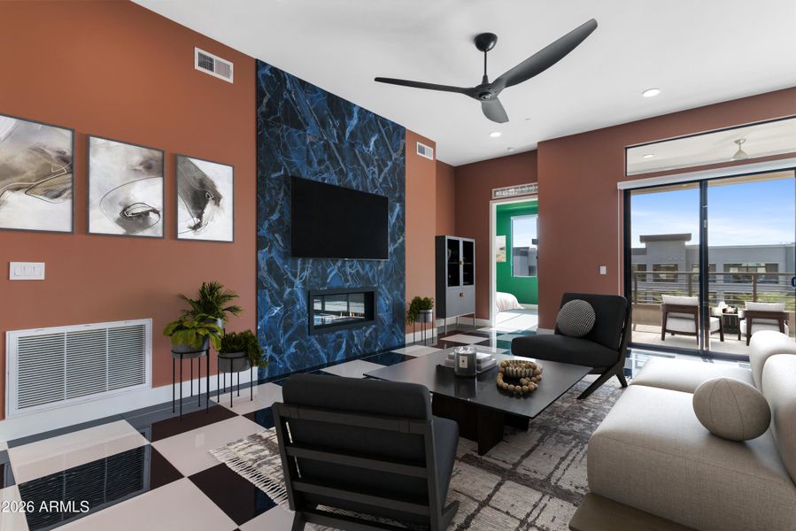 Intelligent, Open Floor Plan