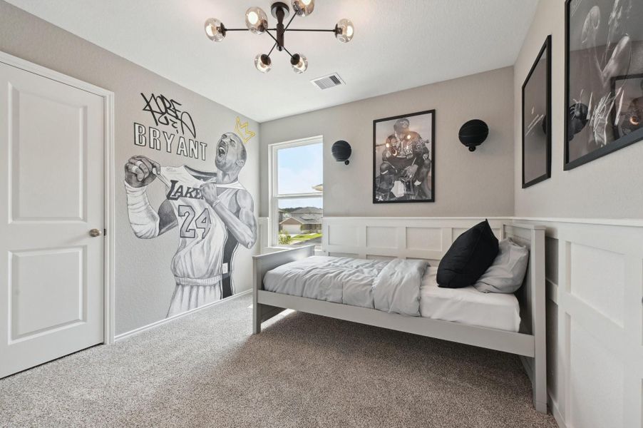 Furnished interior view inside a new home in Legacy Park, Houston (Image 17).