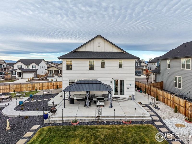 Exterior details and patio area of a home in , Brighton (Image 19).