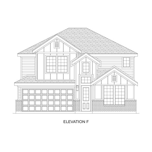 Representative rendering of the exterior for the Roosevelt Select F by First Texas Homes (Image 13). Representative rendering of the exterior for the Roosevelt Select F by First Texas Homes (Image 13).