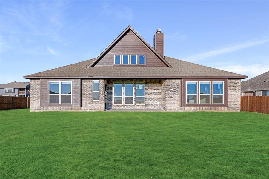 Exterior details and patio area of a home in Coyote Crossing, Godley (Image 24). Exterior details and patio area of a home in Coyote Crossing, Godley (Image 24).