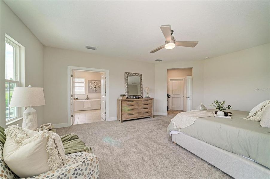 Furnished interior view inside a new home in Barrington Preserve, Parrish (Image 8).