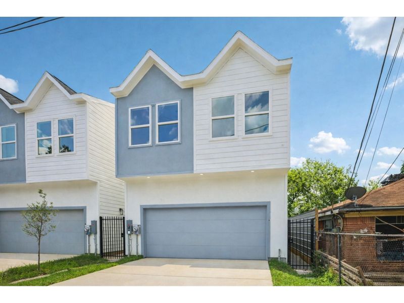 Front exterior of a new home in , Houston, TX, highlighting curb appeal (Image 2). Front exterior of a new home in , Houston, TX, highlighting curb appeal (Image 2).