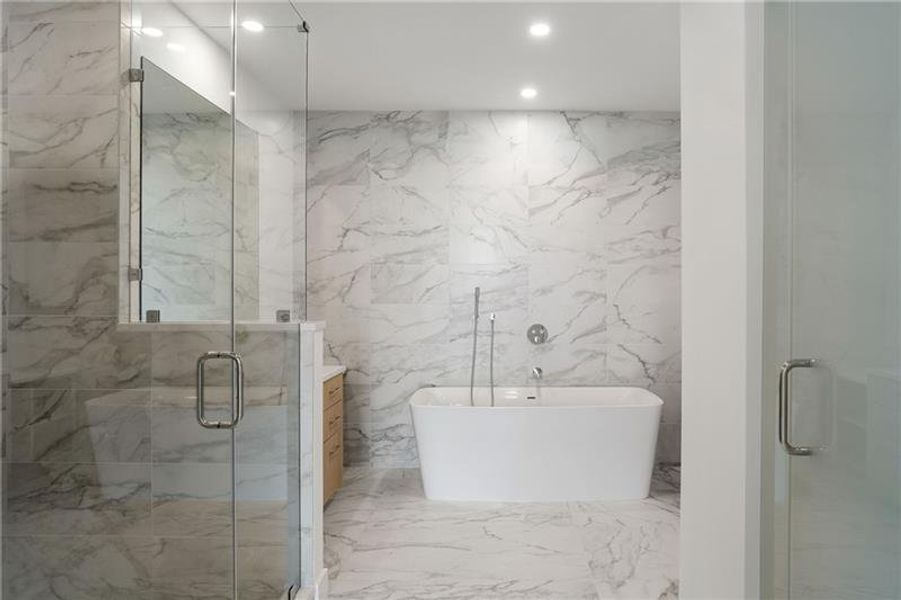 Furnished interior view inside a new home in The Dillon Buckhead, Atlanta (Image 7).