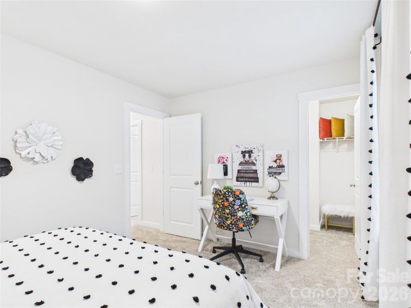 Furnished interior view inside a new home in Kinghurst Cove, Charlotte (Image 33).