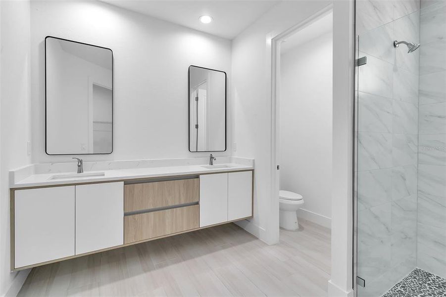 Furnished interior view inside a new home in , Punta Gorda (Image 9).