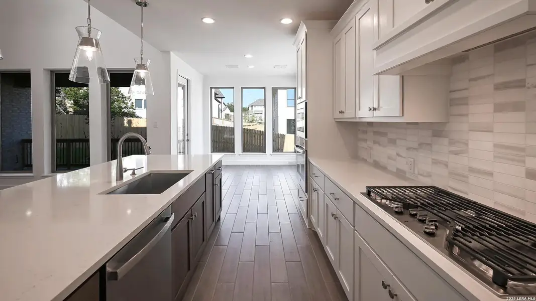 Furnished interior view inside a new home in Johnson Ranch, Bulverde (Image 6).