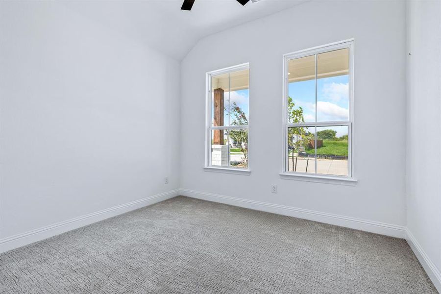Spacious, unfurnished interior of a new home in University Park at Northpointe, Denton (Image 37).