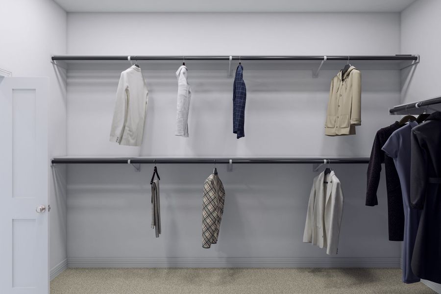 Representative interior finishes for a home built from the Verdin by Tri Pointe Homes in Oakhill Reserve, Tomball (Image 21).