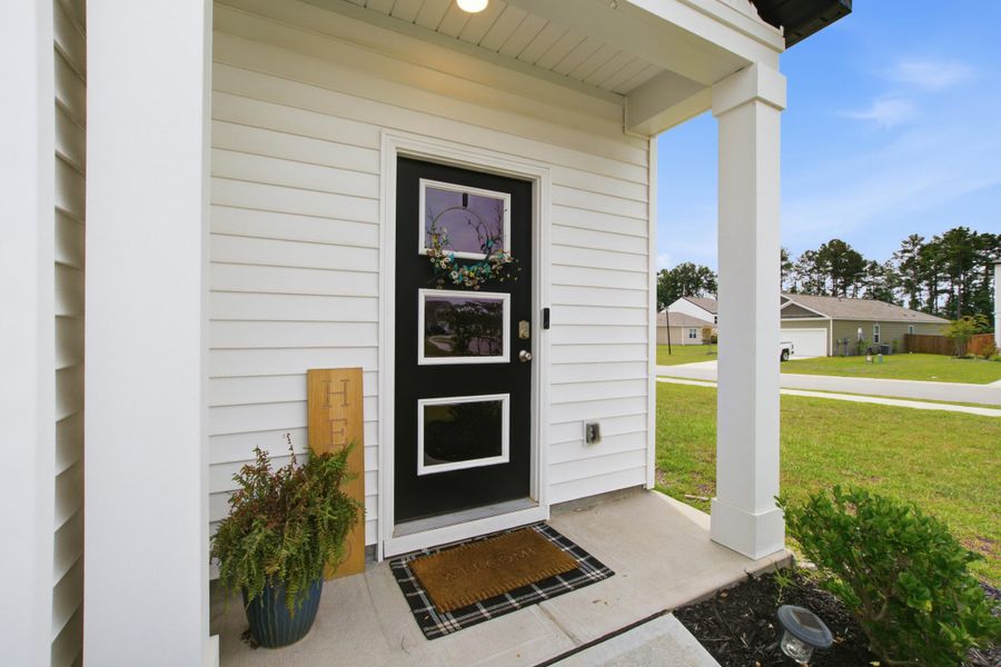 Exterior details and patio area of a home in , Summerville (Image 26). Exterior details and patio area of a home in , Summerville (Image 26).