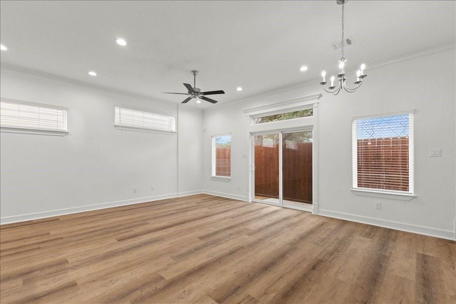 Another living room, dining view