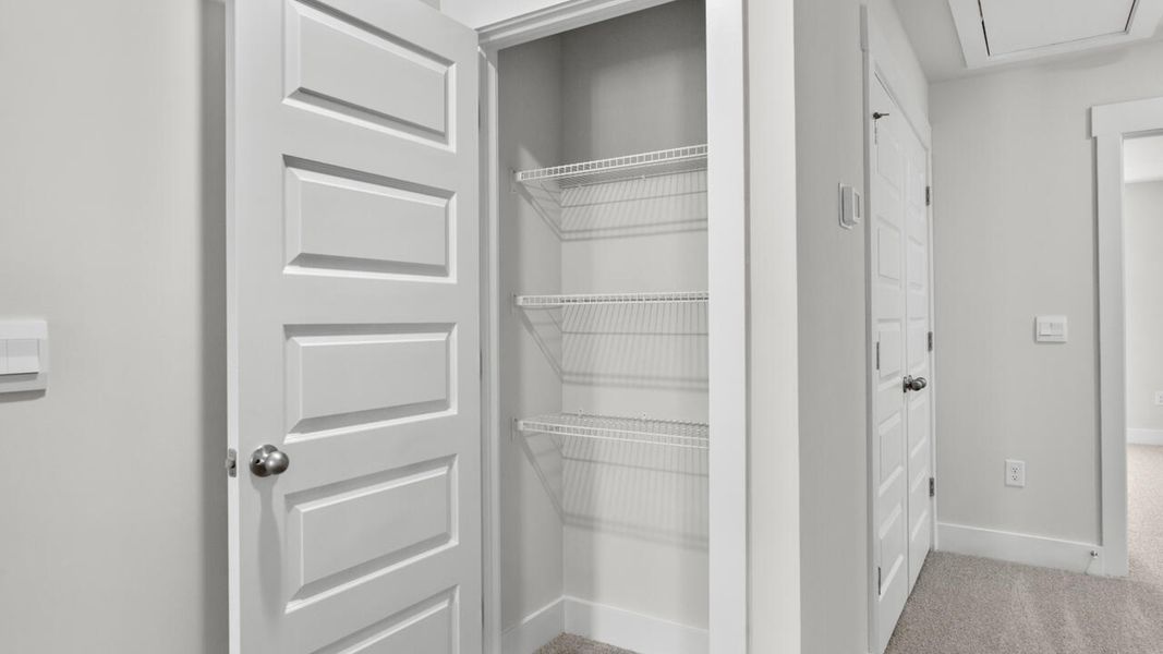 Spacious, unfurnished interior of a new home in Townes at Seabrooke, Leland (Image 20).