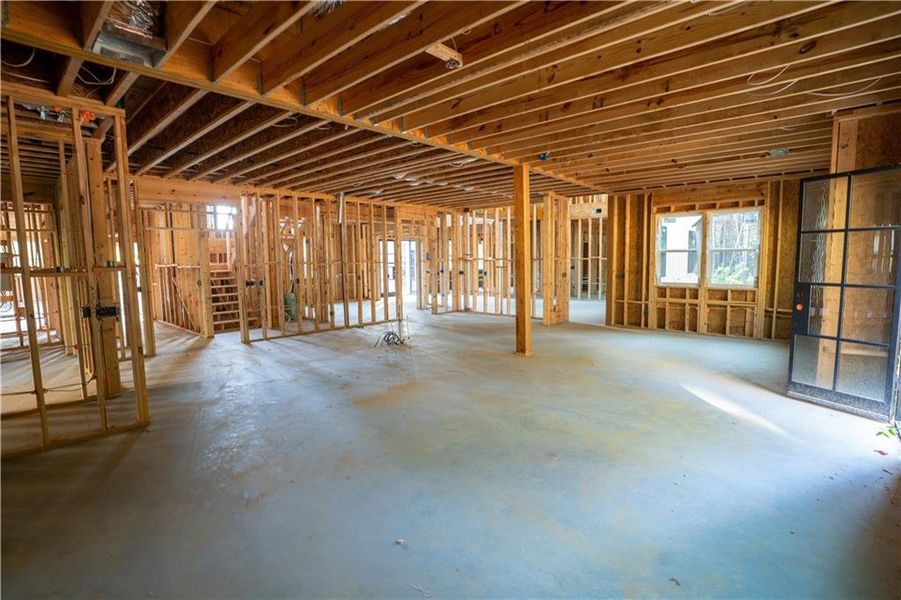 In-progress construction of a new home in , Fairburn, GA (Image 7).