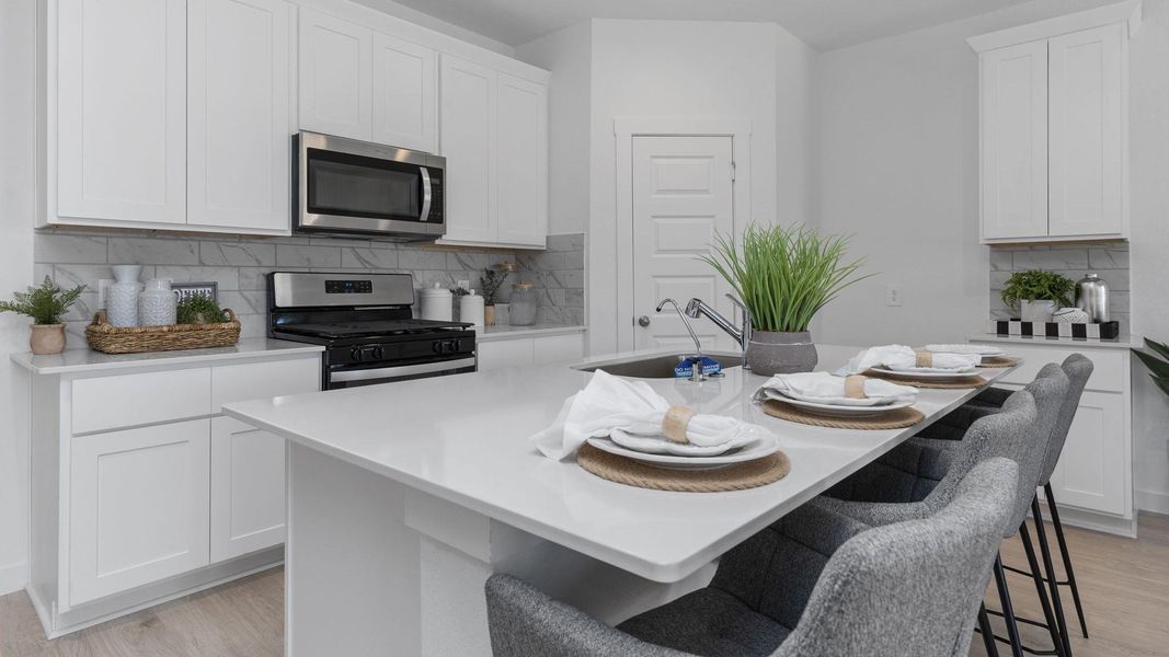 Furnished interior view inside a new home in Holly Ridge, Rosenberg (Image 14).