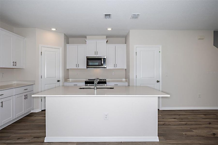 Furnished interior view inside a new home in Pasadena Ridge, Dade City (Image 4). Furnished interior view inside a new home in Pasadena Ridge, Dade City (Image 4).