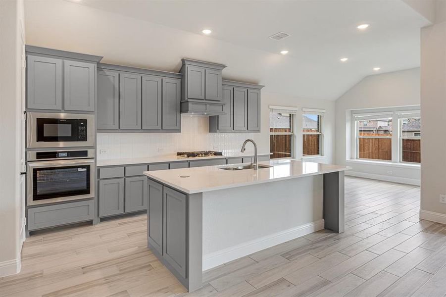 Furnished interior view inside a new home in Eagle Glen 50, Alvarado (Image 14). Furnished interior view inside a new home in Eagle Glen 50, Alvarado (Image 14).