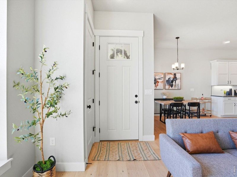 Furnished interior view inside a new home in , Windsor (Image 5).