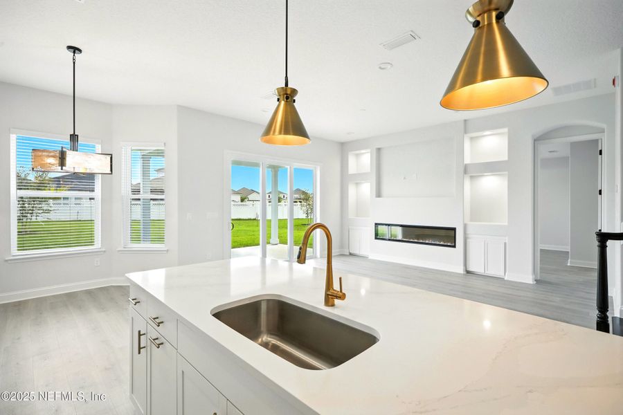 Furnished interior view inside a new home in Silver Landing At Silverleaf, St. Augustine (Image 6).