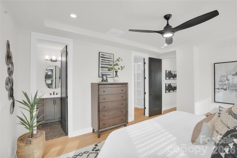 Furnished interior view inside a new home in , Charlotte (Image 15). Furnished interior view inside a new home in , Charlotte (Image 15).