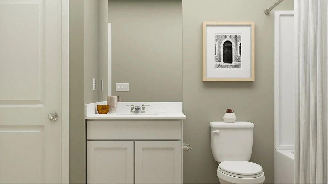 Furnished interior view inside a new home in Lindera Preserve at Cane Bay Plantation: Sabal Collection, Summerville (Image 13). Furnished interior view inside a new home in Lindera Preserve at Cane Bay Plantation: Sabal Collection, Summerville (Image 13).