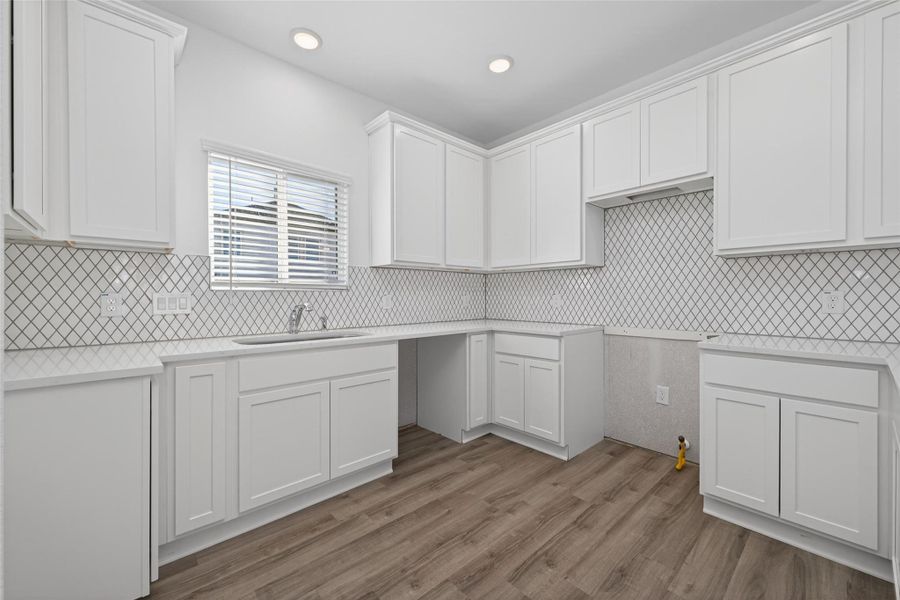 Furnished interior view inside a new home in Enclave at Willis, Willis (Image 5).