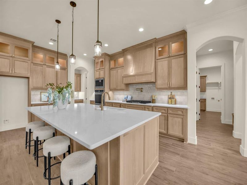 Furnished interior view inside a new home in , Decatur (Image 6).