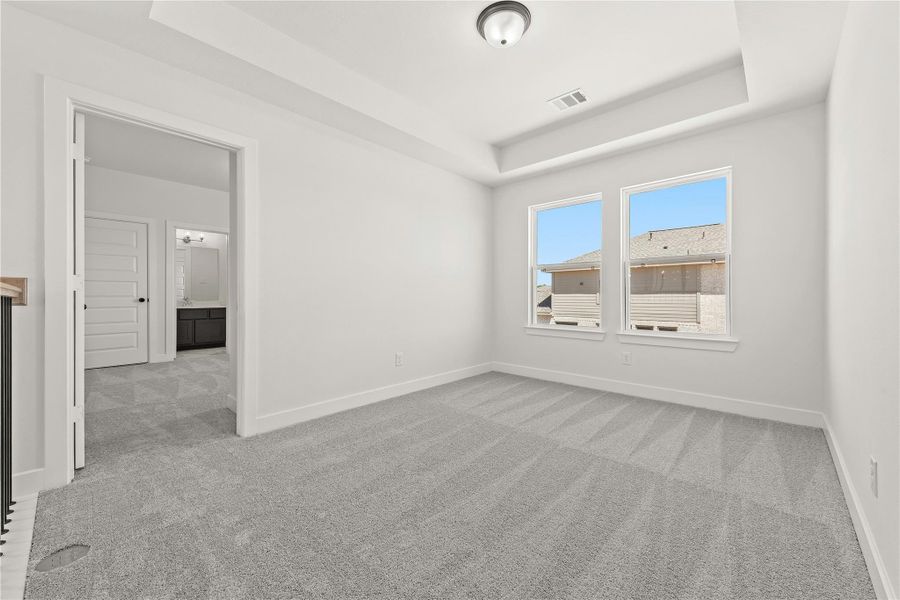 Spacious, unfurnished interior of a new home in Austin Point, Richmond (Image 19). Spacious, unfurnished interior of a new home in Austin Point, Richmond (Image 19).