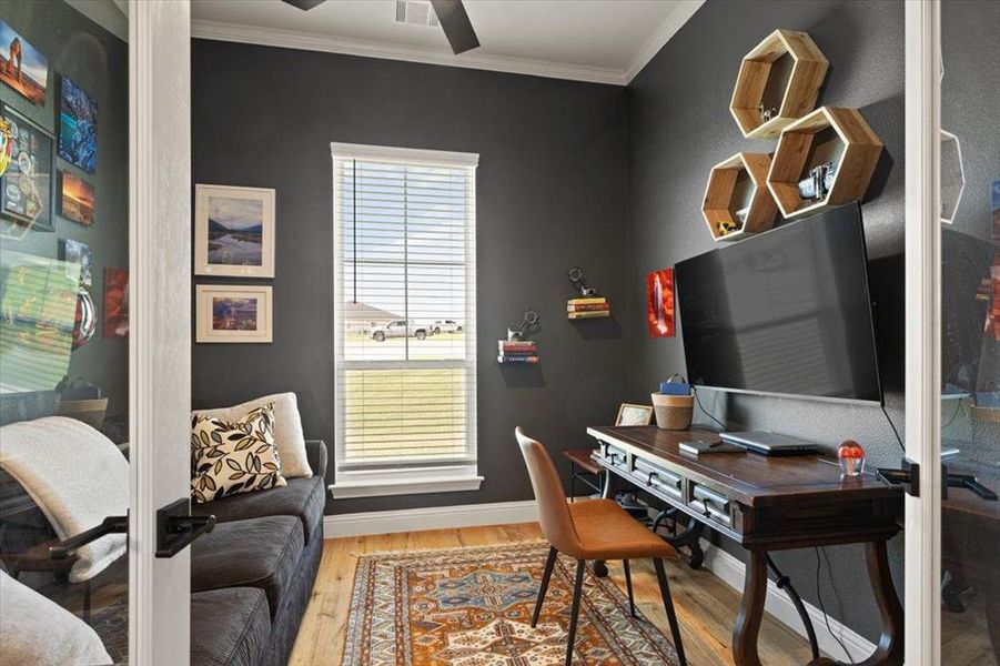 Furnished interior view inside a new home in , Springtown (Image 26). Furnished interior view inside a new home in , Springtown (Image 26).