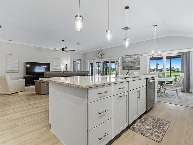 Furnished interior view inside a new home in , The Villages (Image 38). Furnished interior view inside a new home in , The Villages (Image 38).