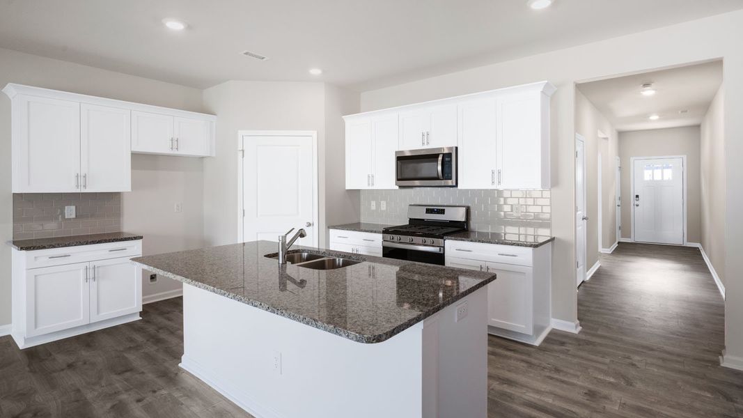 Furnished interior view inside a new home in Forest Creek, Winston-Salem (Image 5).
