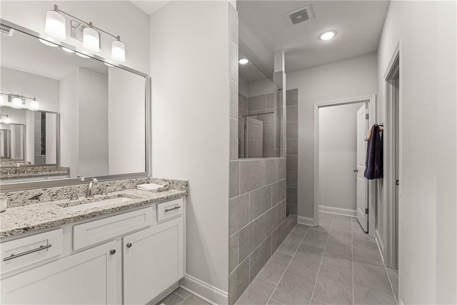 Furnished interior view inside a new home in , Dawsonville (Image 16).