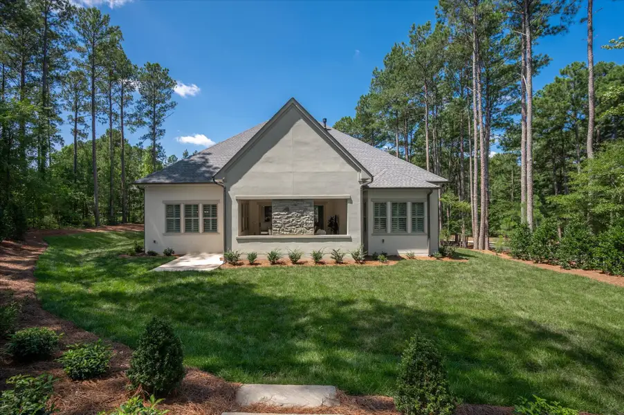 Front exterior of a new home in Riverchase Estates, Lancaster, SC, highlighting curb appeal (Image 2).