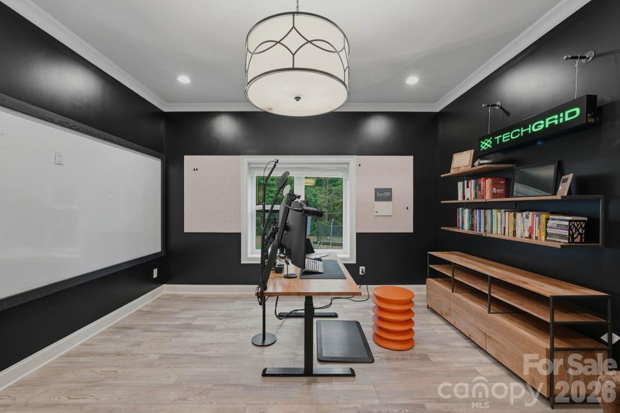 Furnished interior view inside a new home in , Charlotte (Image 32).