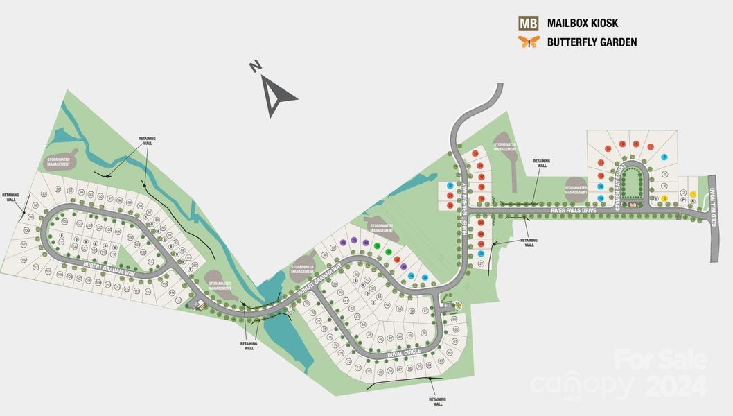 River Falls Sitemap