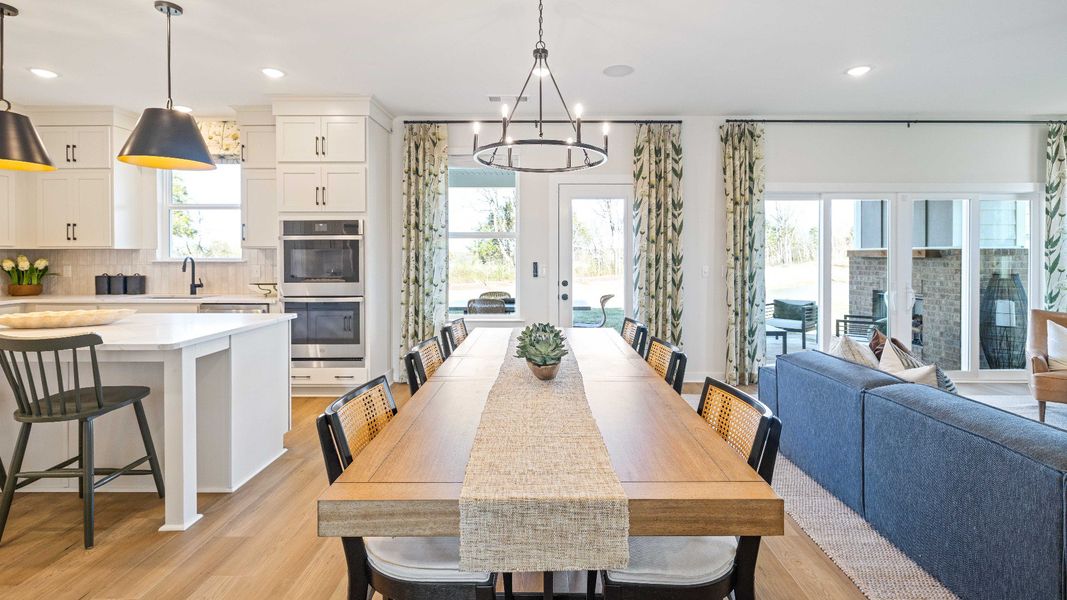 Furnished interior view inside a new home in Riley Farms, Rockvale (Image 9).
