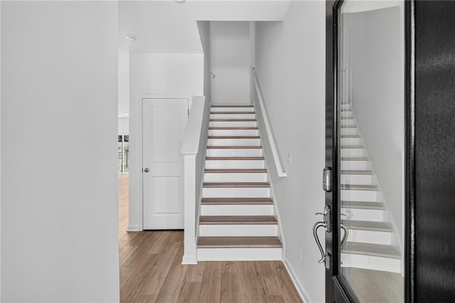 Spacious, unfurnished interior of a new home in Towns at Holly Springs, Holly Springs (Image 11). Spacious, unfurnished interior of a new home in Towns at Holly Springs, Holly Springs (Image 11).