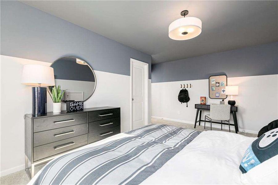 Furnished interior view inside a new home in River Oaks, Locust Grove (Image 6).