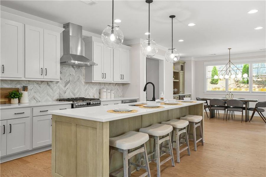 Furnished interior view inside a new home in , Scottdale (Image 12).
