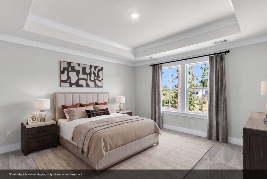 Furnished interior view inside a new home in Pineland Preserve, Summerville (Image 10).