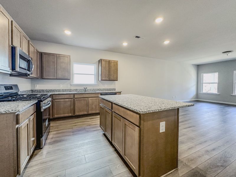 Representative furnished interior of a home built from the The Hampton by Smith Douglas Homes in Enclave at Willis, Willis (Image 6).